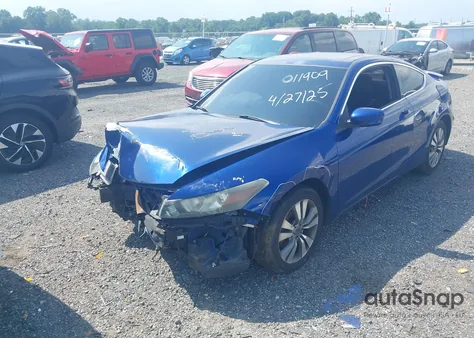 2009 Honda Accord 2.4 Ex из США, поврежденный, VIN 1HGCS12789A011909